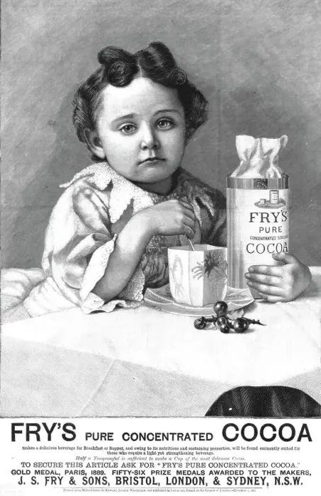 Framed Print : Fry's Pure Concentrated Cocoa, 1891. Creator: Unknown Framed Print : Fry's Pure Concentrated Cocoa, 1891. Creator: Unknown