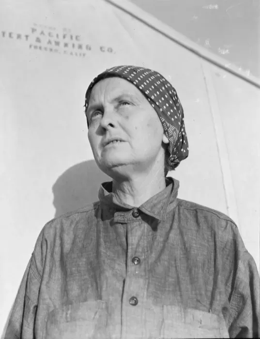 Framed Print : FSA emergency migratory labor camp, Calipatria, Imperial Valley, 1939. Creator: Dorothea Lange Framed Print : FSA emergency migratory labor camp, Calipatria, Imperial Valley, 1939. Creator: Dorothea Lange