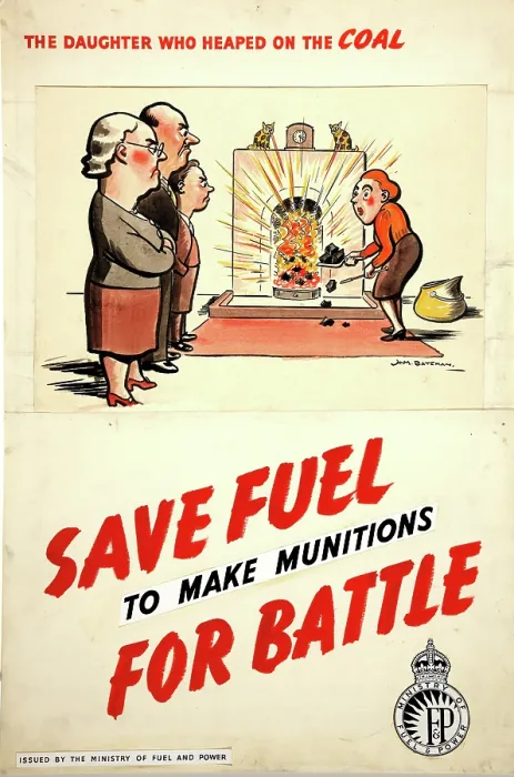 Framed Print : Fuel Economy: The daughter who heaped on the coal Framed Print : Fuel Economy: The daughter who heaped on the coal
