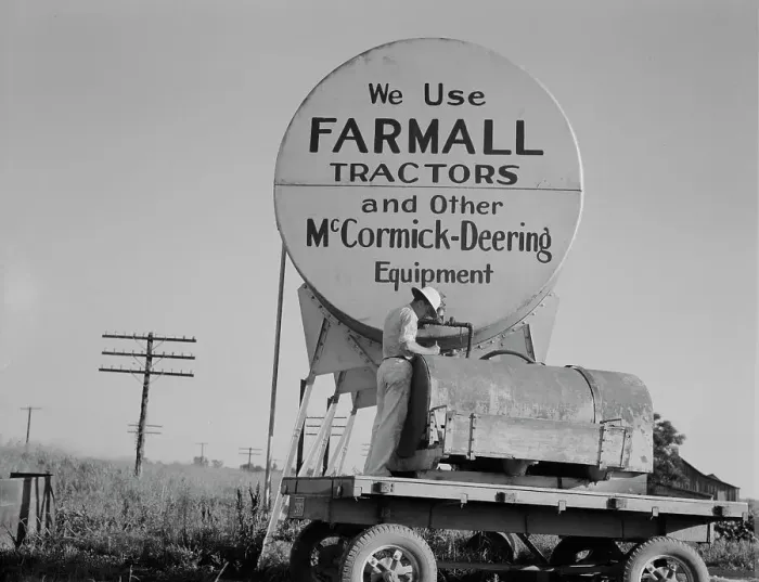 Framed Print : Fuel station on the Aldridge Plantation, Mississippi, 1937. Creator: Dorothea Lange Framed Print : Fuel station on the Aldridge Plantation, Mississippi, 1937. Creator: Dorothea Lange