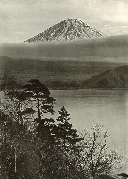 Fuji from Nakano-Kura-Toge, 1910. Creator: Herbert Ponting