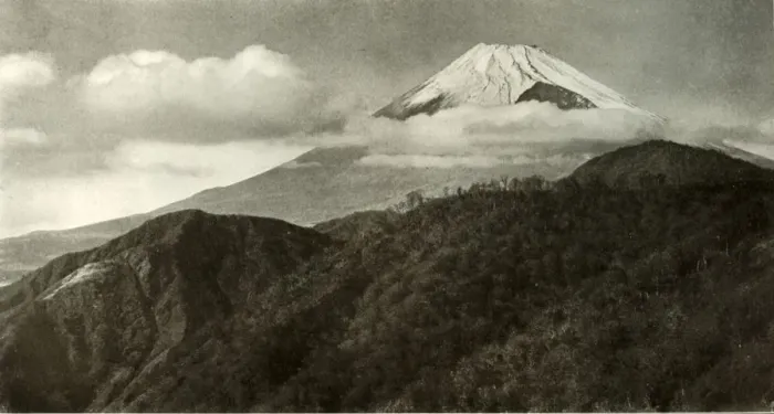 Framed Print : Fuji-san, 1910. Creator: Herbert Ponting Framed Print : Fuji-san, 1910. Creator: Herbert Ponting