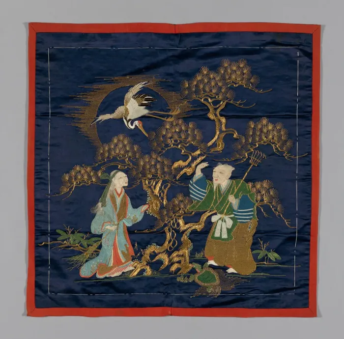 Framed Print : Fukusa (Gift Cover), Japan, late Edo period (1789-1868) / Meiji period (1868-1912) Framed Print : Fukusa (Gift Cover), Japan, late Edo period (1789-1868) / Meiji period (1868-1912)