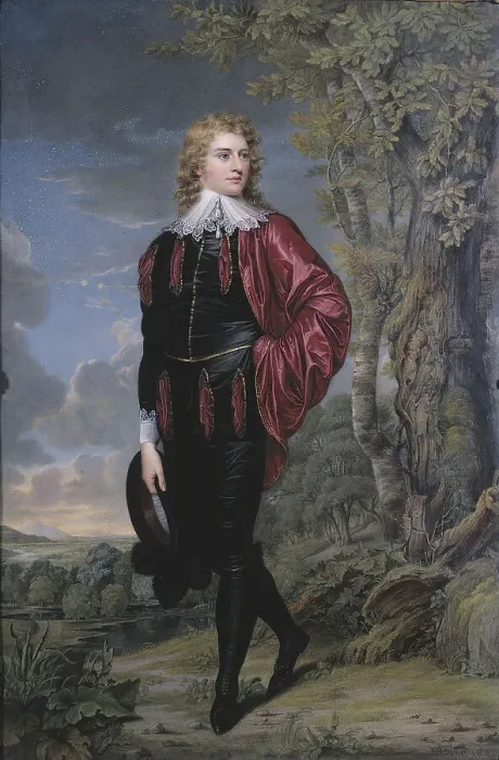 Framed Print : Full-length portrait of Henry-Philip Hope, 1802. Creator: Henry Bone Framed Print : Full-length portrait of Henry-Philip Hope, 1802. Creator: Henry Bone