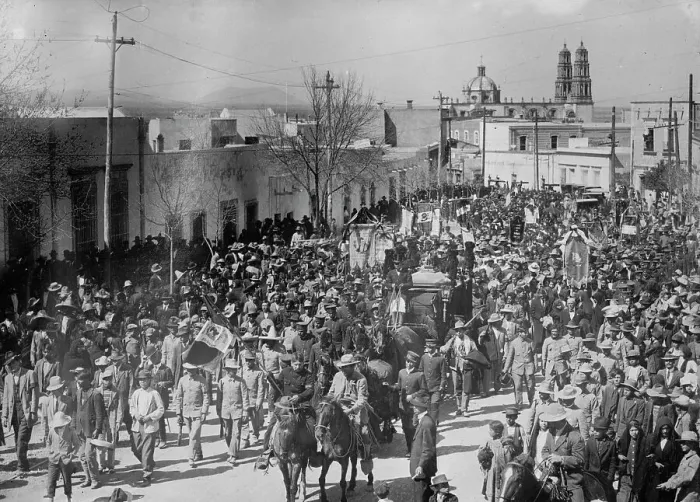 Framed Print : Funeral of Gen. Ganzalez [i.e. Gonzalez], 1914. Creator: Bain News Service