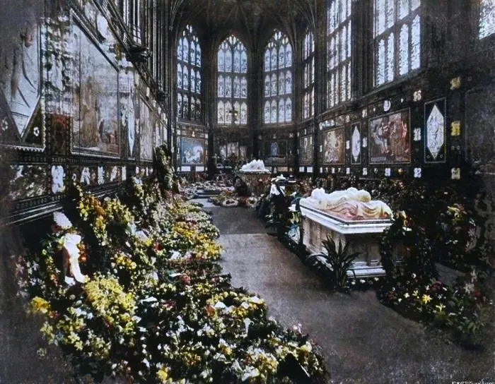 Framed Print : Funeral of H.R.H. The Duke of Clarence, January 1892, (c1897). Creator: E&S Woodbury. Funeral of H.R.H. The Duke of Clarence, January 1892, (c1897). Creator: E&S Woodbury Framed Print : Funeral of H.R.H. The Duke of Clarence, January 1892, (c1897). Creator: E&S Woodbury. Funeral of H.R.H. The Duke of Clarence, January 1892, (c1897). Creator: E&S Woodbury
