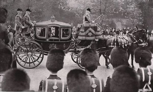 Funeral procession of King Edward VII, London, 20 May 1910. Creator: Unknown