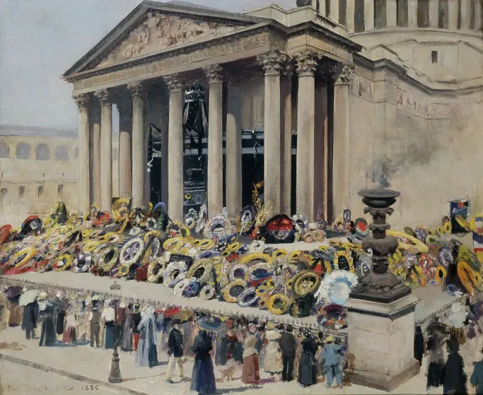 Framed Print : Funeral of Victor Hugo, May 31 and June 1, 1885, 06–1885. Creator: Jean Paul Sinibaldi Framed Print : Funeral of Victor Hugo, May 31 and June 1, 1885, 06–1885. Creator: Jean Paul Sinibaldi