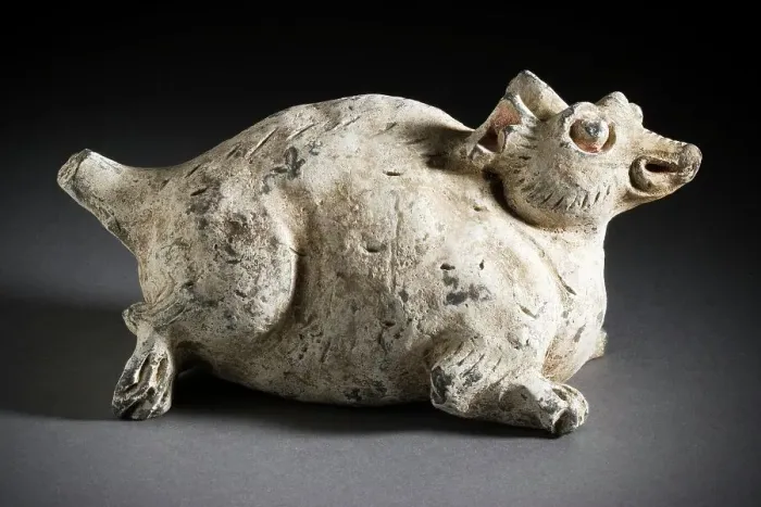 Framed Print : Funerary Sculpture of the Animals of the Twelve-Year Chinese Zodiac... between 1279 and 1368. Creator: Unknown Framed Print : Funerary Sculpture of the Animals of the Twelve-Year Chinese Zodiac... between 1279 and 1368. Creator: Unknown