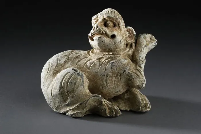 Framed Print : Funerary Sculpture of the Animals of the Twelve-Year Chinese Zodiac... between 1279 and 1368. Creator: Unknown Framed Print : Funerary Sculpture of the Animals of the Twelve-Year Chinese Zodiac... between 1279 and 1368. Creator: Unknown