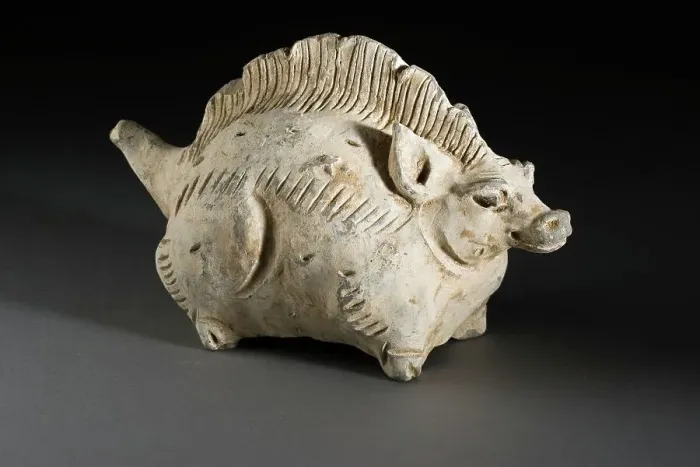 Framed Print : Funerary Sculpture of the Animals of the Twelve-Year Chinese Zodiac... between 1279 and 1368. Creator: Unknown Framed Print : Funerary Sculpture of the Animals of the Twelve-Year Chinese Zodiac... between 1279 and 1368. Creator: Unknown