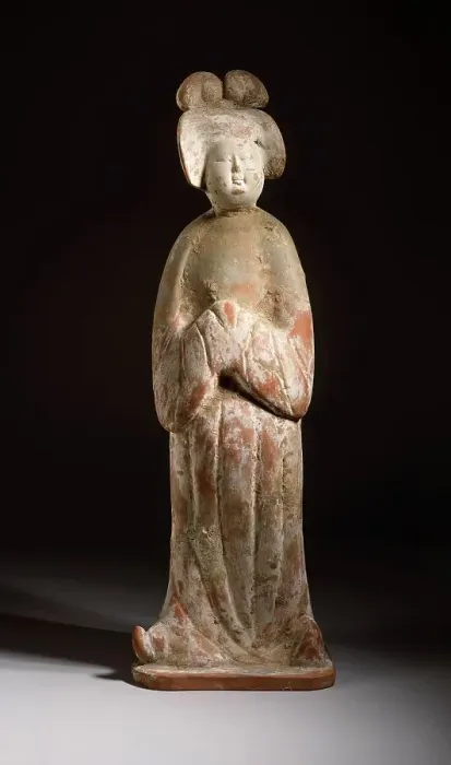Framed Print : Funerary Sculpture of a Noble Lady, between c.700 and c.800. Creator: Unknown Framed Print : Funerary Sculpture of a Noble Lady, between c.700 and c.800. Creator: Unknown