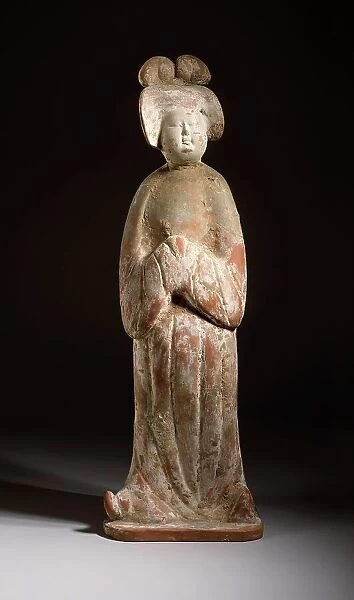 Funerary Sculpture of a Noble Lady, between c.700 and c.800. Creator: Unknown