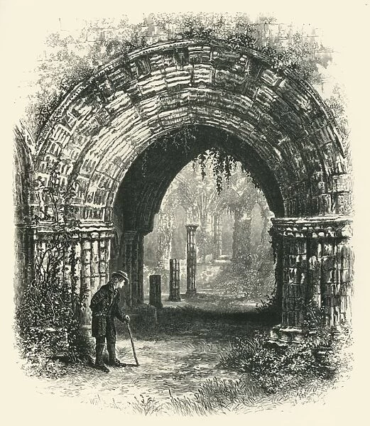 Furness Abbey, c1870