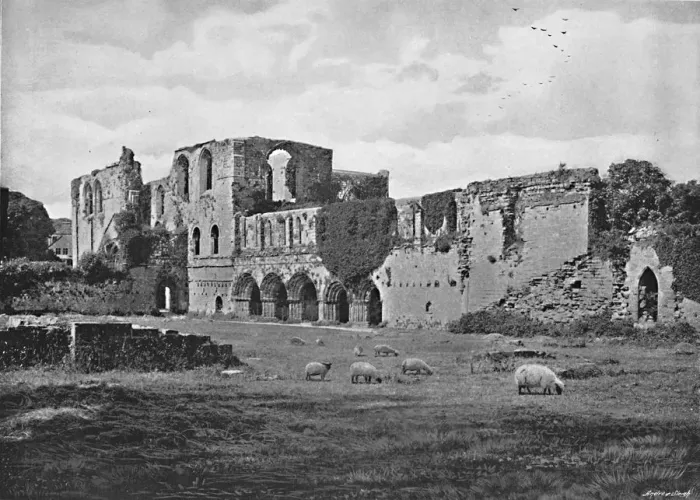 Framed Print : Furness Abbey, c1896. Artist: Green Brothers Framed Print : Furness Abbey, c1896. Artist: Green Brothers