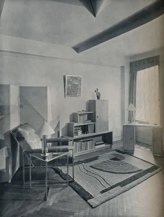Framed Print : Furniture designed and executed by Alexander Kachinsky, 1930. Artist: Drix Duryea Framed Print : Furniture designed and executed by Alexander Kachinsky, 1930. Artist: Drix Duryea