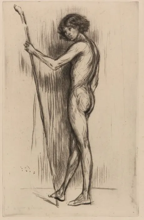 Framed Print : Fusco, 1872. Creator: James Abbott McNeill Whistler Framed Print : Fusco, 1872. Creator: James Abbott McNeill Whistler