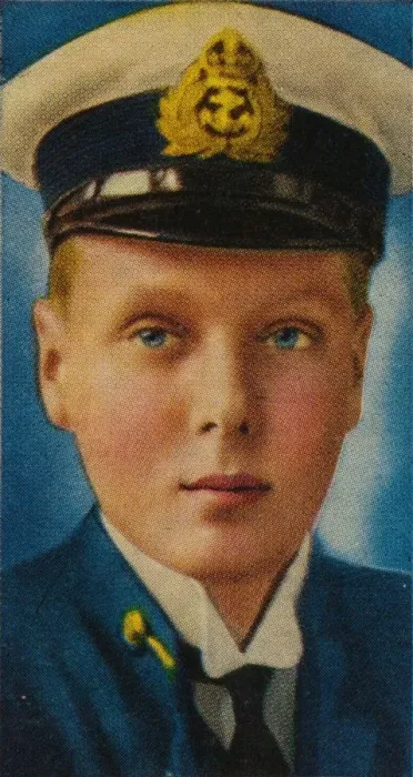Framed Print : The future King Edward VIII when he was a cadet in the Royal Navy, c1907-c1910 (1935) Framed Print : The future King Edward VIII when he was a cadet in the Royal Navy, c1907-c1910 (1935)