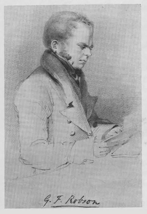 Framed Print : G. F. Robson. Creator: Unknown Framed Print : G. F. Robson. Creator: Unknown