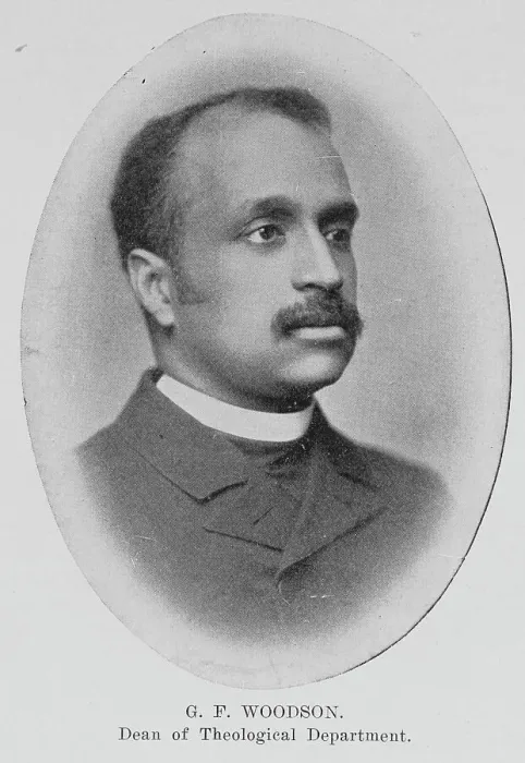 Framed Print : G. F. Woodson. Dean of Theological Department, 1915. Creator: Unknown Framed Print : G. F. Woodson. Dean of Theological Department, 1915. Creator: Unknown
