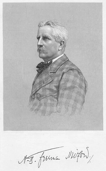 A G Freeman Mitford, 1893. Creator: William Roffe