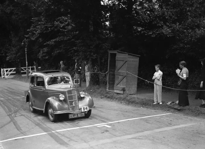 Framed Print : G Kinsey-Morgans Ford Model C Ten, winner of a silver award at the MCC Torquay Rally, July 1937 Framed Print : G Kinsey-Morgans Ford Model C Ten, winner of a silver award at the MCC Torquay Rally, July 1937