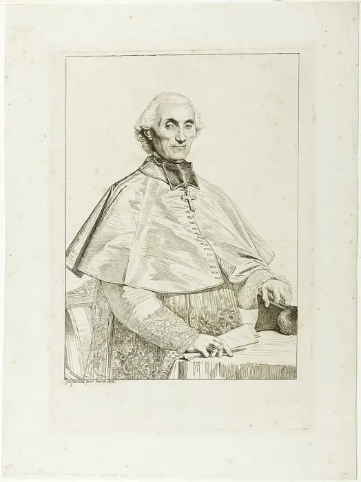Framed Print : Gabriel Cortois de Pressigny, 1816. Creator: Jean-Auguste-Dominique Ingres Framed Print : Gabriel Cortois de Pressigny, 1816. Creator: Jean-Auguste-Dominique Ingres