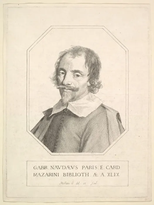 Framed Print : Gabriel Naude, 1648. Creator: Claude Mellan Framed Print : Gabriel Naude, 1648. Creator: Claude Mellan