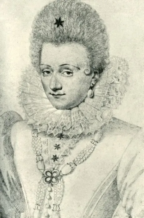 Framed Print : Gabrielle d Estrees, 1599, (1907). Creator: Unknown Framed Print : Gabrielle d Estrees, 1599, (1907). Creator: Unknown