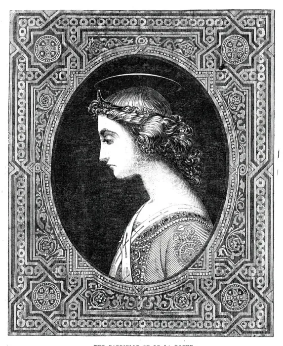 Framed Print : The Gabrielle of De La Roche, 1843. Creator: Unknown Framed Print : The Gabrielle of De La Roche, 1843. Creator: Unknown