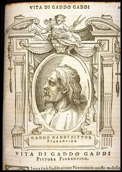 Framed Print : Gaddo Gaddi, ca 1568 Framed Print : Gaddo Gaddi, ca 1568