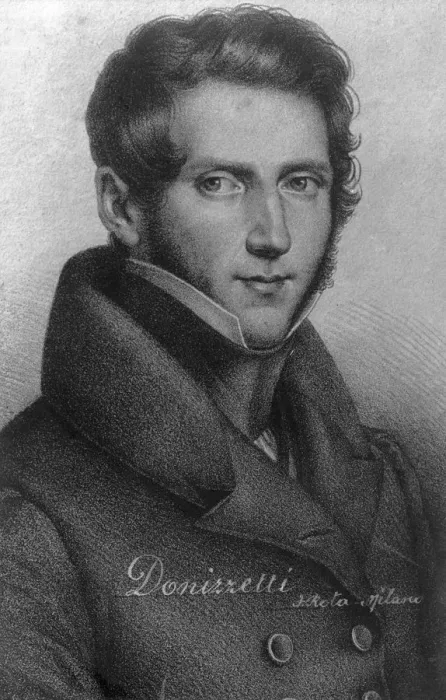 Framed Print : Gaetano Donizetti (1797-1848), Italian composer, 20th century Framed Print : Gaetano Donizetti (1797-1848), Italian composer, 20th century