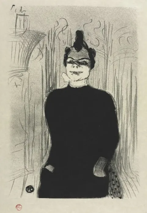 Framed Print : At the Gaiete Rochechouart: Nicolle, 1893. Creator: Henri de Toulouse-Lautrec (French Framed Print : At the Gaiete Rochechouart: Nicolle, 1893. Creator: Henri de Toulouse-Lautrec (French