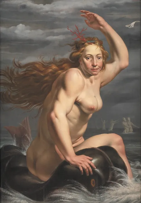 Framed Print : Galatea, 1619. Creator: Valckert, Werner Jacobsz. van den (ca. 1585-after 1635) Framed Print : Galatea, 1619. Creator: Valckert, Werner Jacobsz. van den (ca. 1585-after 1635)
