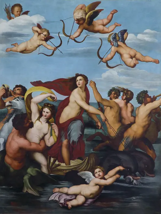 Framed Print : Galatea, 1622. Creator: Cortona, Pietro da (1596-1669) Framed Print : Galatea, 1622. Creator: Cortona, Pietro da (1596-1669)