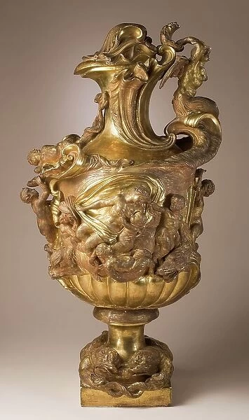 Galatea Vase (image 1 of 5), c.1695. Creator: Massimiliano Soldani