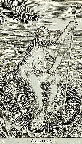 Galathea, 1587. Creator: Philip Galle
