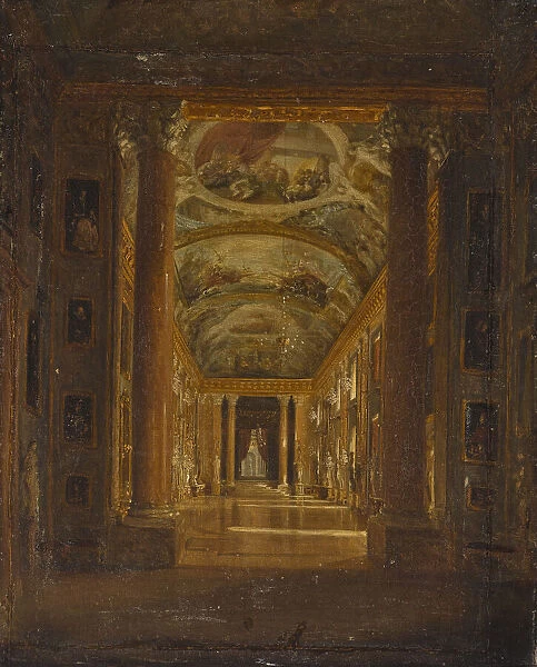 Galeria Colonna, Sala Grande. Creator: Heuss, Eduard (Franz Eduard) von (1808-1880)