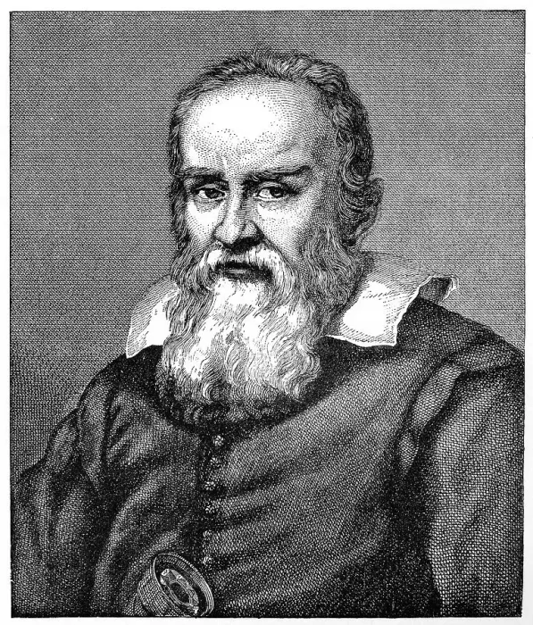 Framed Print : Galileo Galilei (1564-1642), 1882 Framed Print : Galileo Galilei (1564-1642), 1882