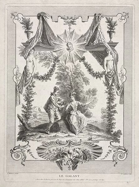 The Gallant. Creator: Benoit II Audran (French, 1700-1772)