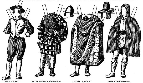 The Gallery of British Costume: Dress Worn in the Late Sixteenth Century, c1934