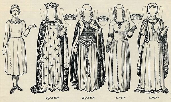 The Gallery of British Costume: What Men and Women Wore In Henry IIIs Time, c1934