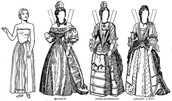The Gallery of English Costume: Some of the Dresses Worn in William IIIs Time, c1934