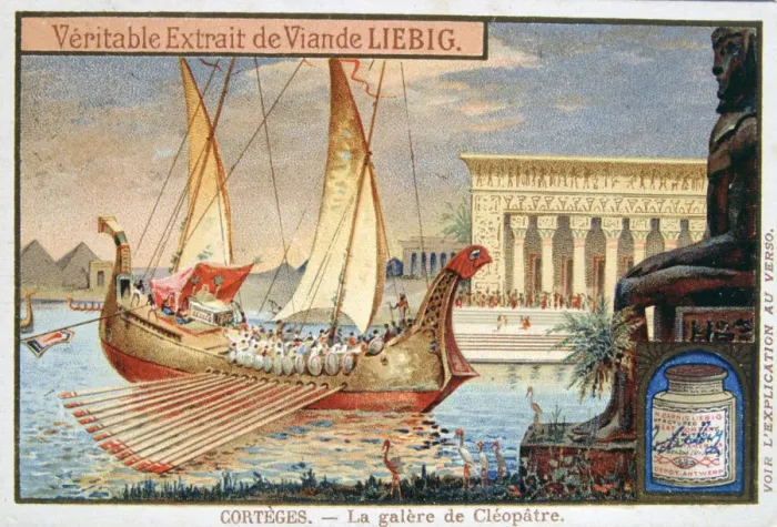 Framed Print : The Galley of Cleopatra, c1900 Framed Print : The Galley of Cleopatra, c1900