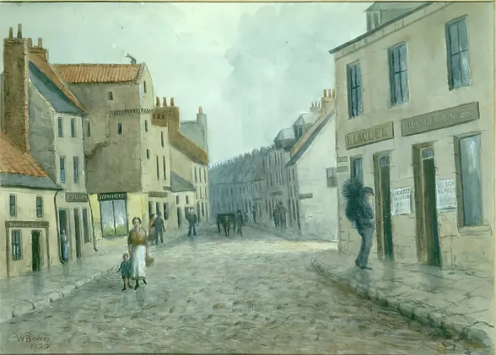 Framed Print : Gallowgate, 1922. Creator: William Bowie Framed Print : Gallowgate, 1922. Creator: William Bowie