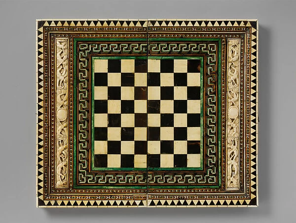 Game Board, Italian, 15th century. Creator: Unknown