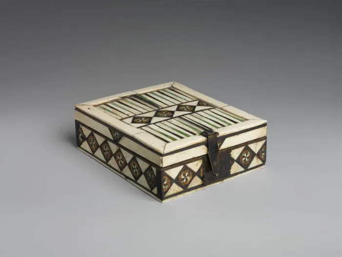 Framed Print : Game Box, Italian, 14th century. Creator: Unknown Framed Print : Game Box, Italian, 14th century. Creator: Unknown