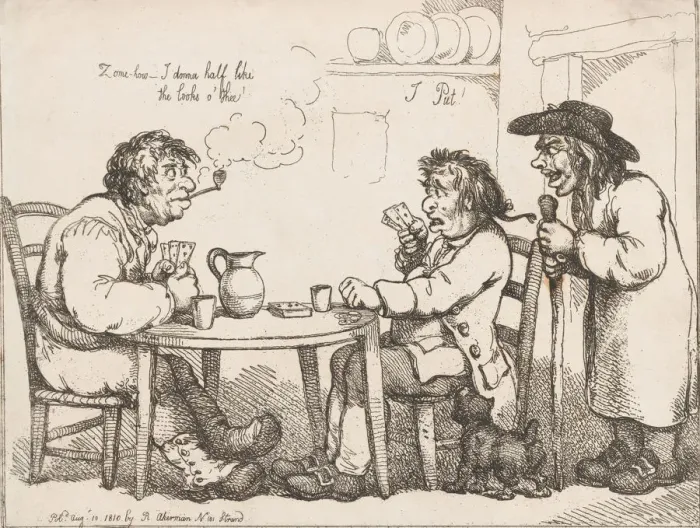 Framed Print : A Game at Put in a Country Alehouse, August 10, 1810. August 10, 1810 Framed Print : A Game at Put in a Country Alehouse, August 10, 1810. August 10, 1810