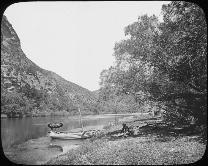 Framed Print : Gamtoos River, South Africa, c1890 Framed Print : Gamtoos River, South Africa, c1890