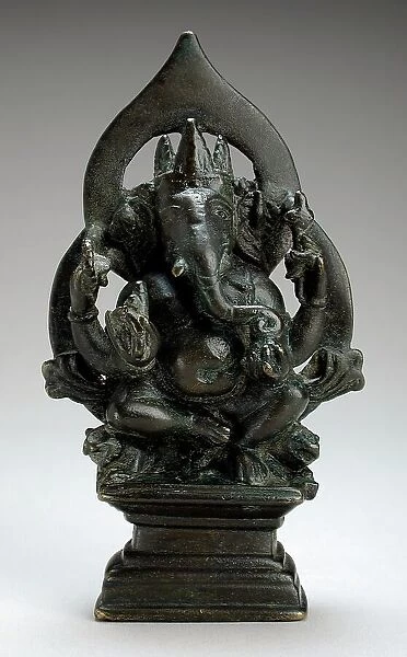 Ganesha, Lord of Obstacles, 10th-11th century. Creator: Unknown